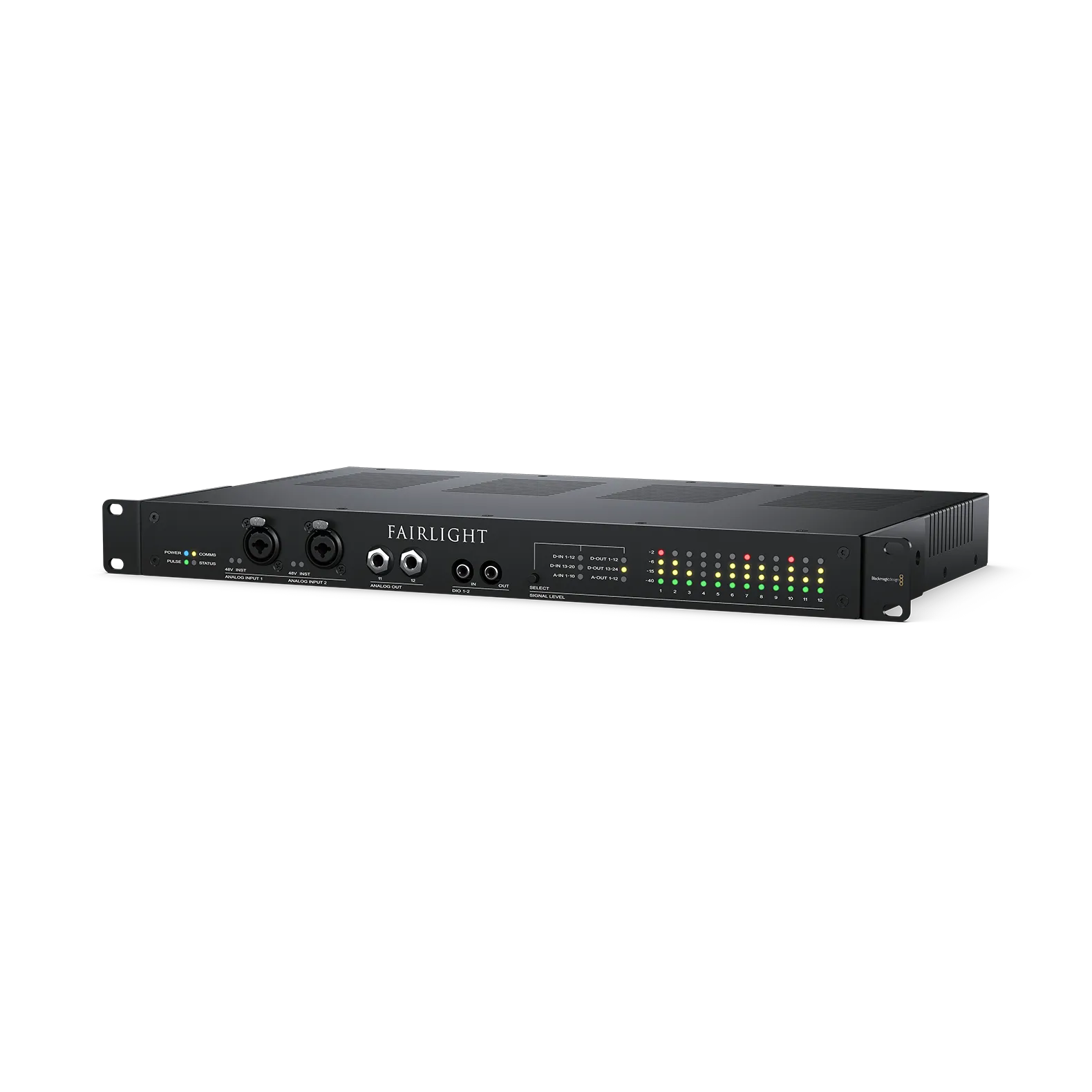 blackmagic design fairlight audio interface