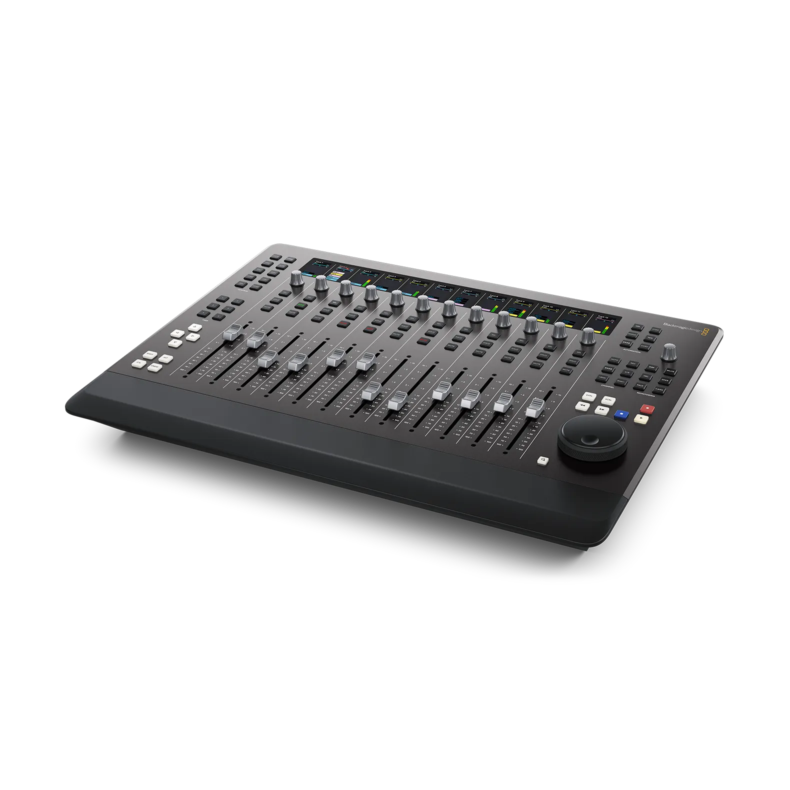 blackmagic design fairlight desktop console
