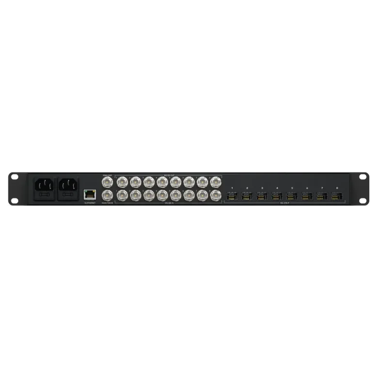 blackmagic design 2110 ip converter 8x12g sfp