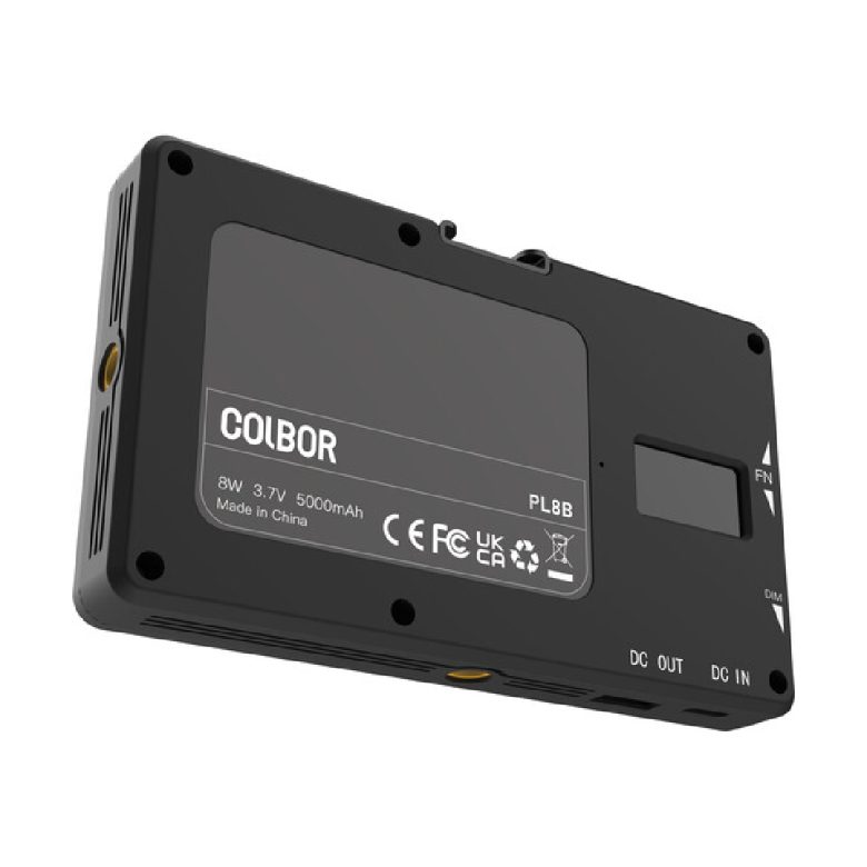 colbor pl8b bi color pocket video light