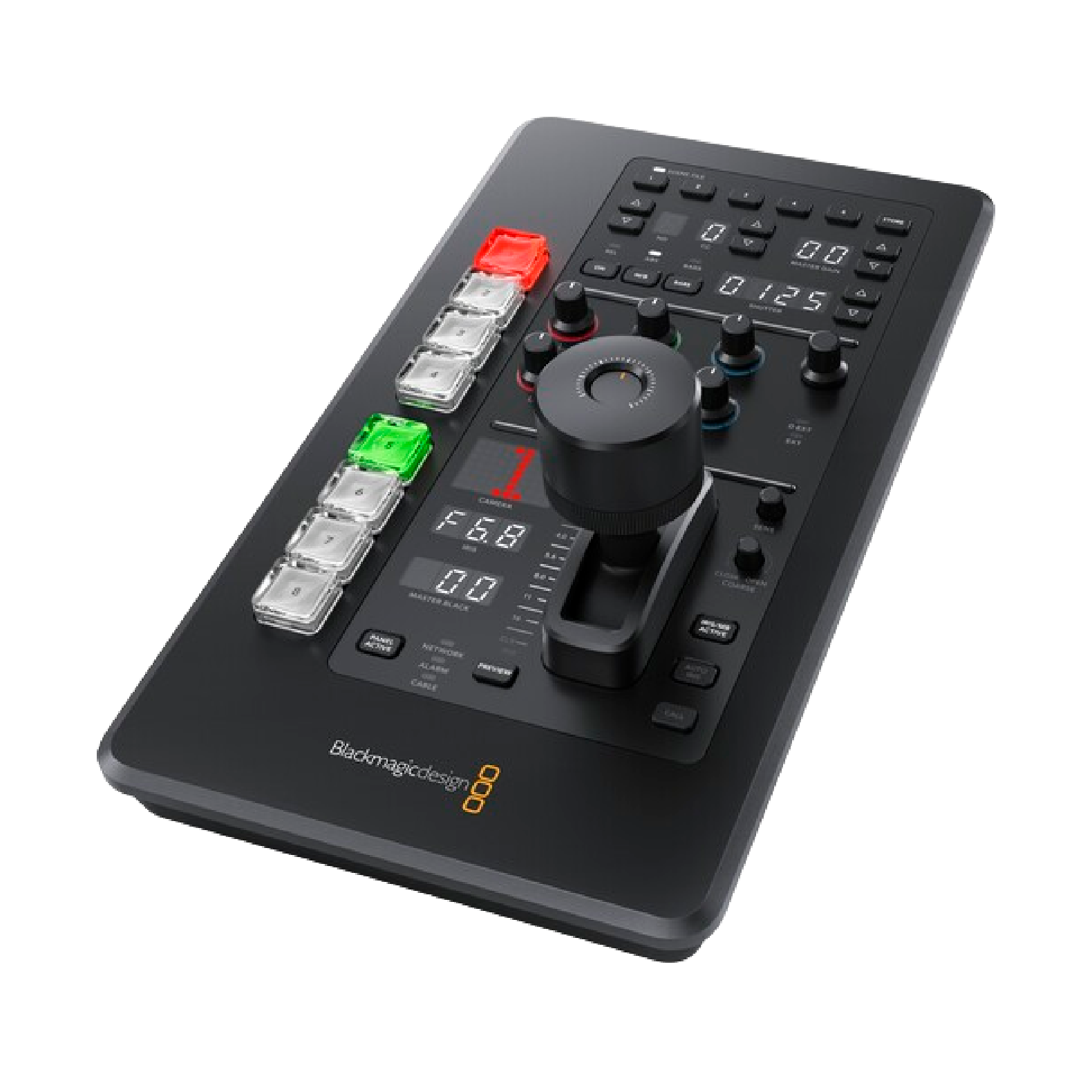 blackmagic design atem micro camera panel