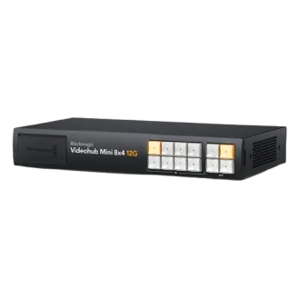 blackmagic videohub mini 8x4 12g