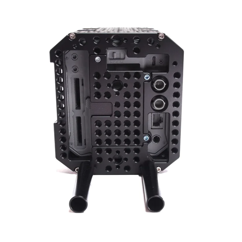 xlcs designs backplate for blackmagic pyxis 6k cages