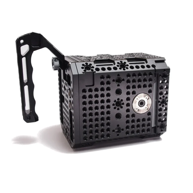 xlcs designs backplate for blackmagic pyxis 6k cages