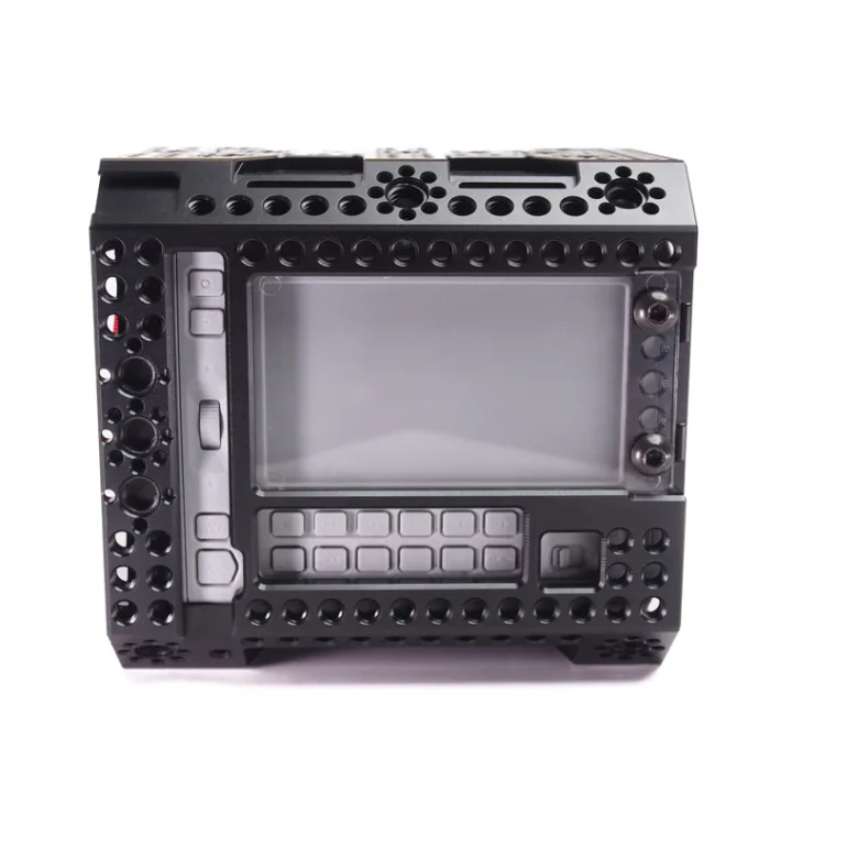 xlcs designs lcd inserts for blackmagic pyxis 6k cages