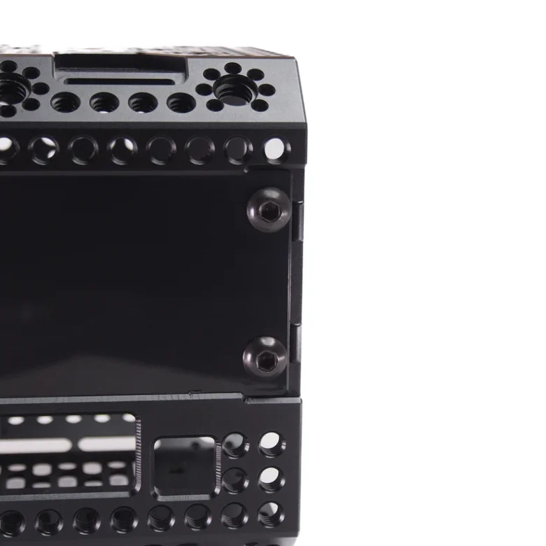 xlcs designs lcd inserts for blackmagic pyxis 6k cages