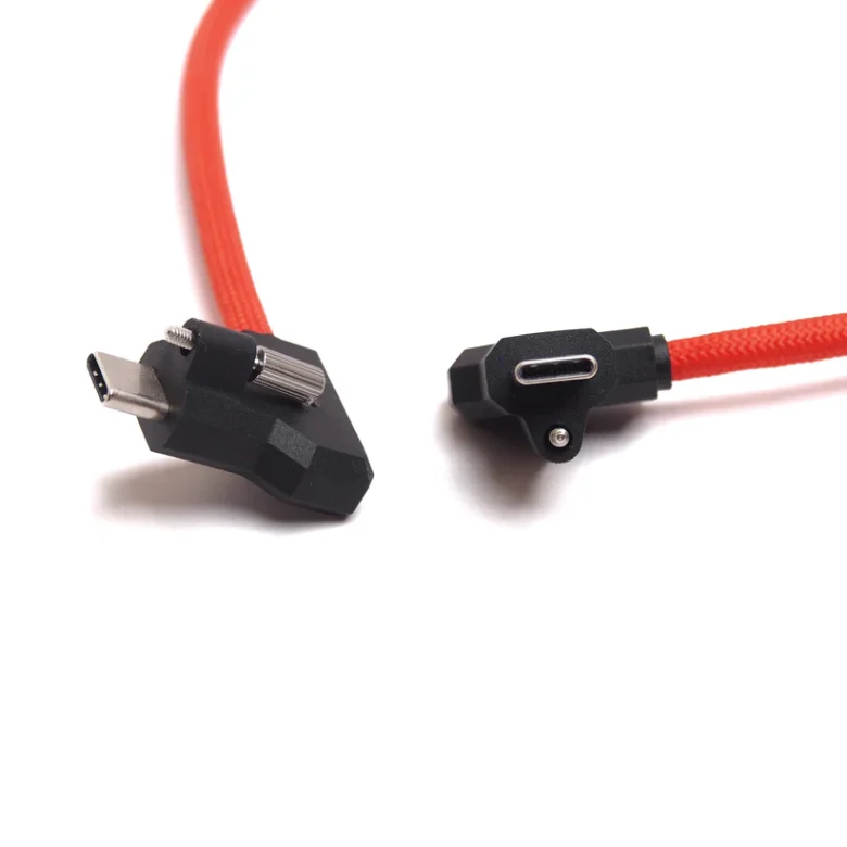 xlcs designs locking evf and monitor usb c cable for blackmagic pyxis 6k