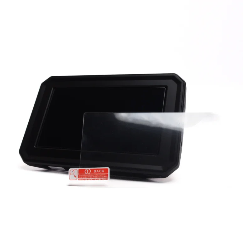 xlcs designs tempered glass screen protector for blackmagic pyxis monitor