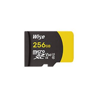 wise advanced 256gb microsdxc uhs ii v60 msd s256 memory card