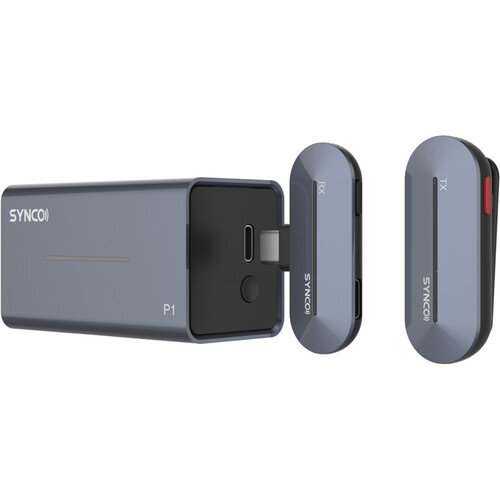synco p1s 2.4g wireless microphones (type c/lightning)