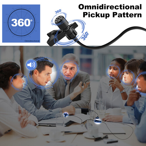 synco s6e wired lavalier microphone